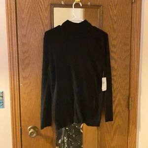 Great Northwest Black Turtle Neck Sweater